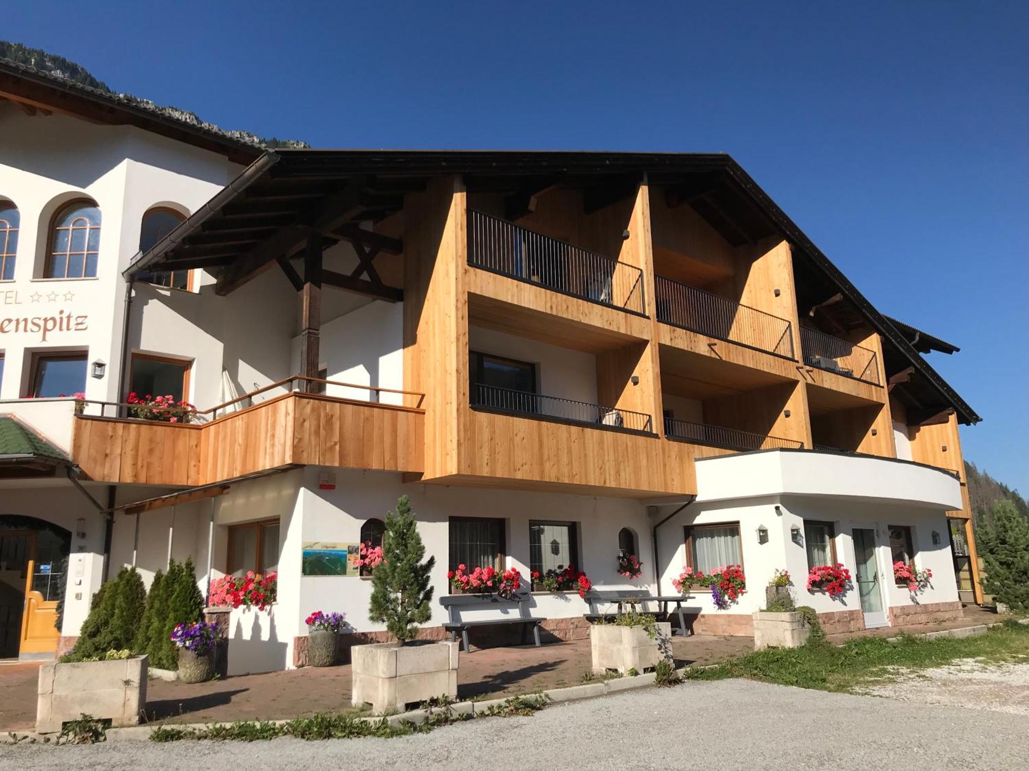 Alpenspitz Appartements - Garni - B&B Racines Exterior foto